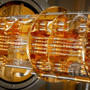 Inside of a quantum computer